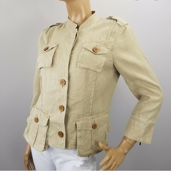 Linen Safari Jacket | Poshmark